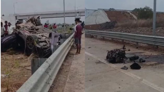 BMW Z4 Crash