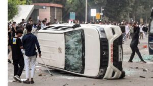 Delhi Sansad Chalo March Violence
