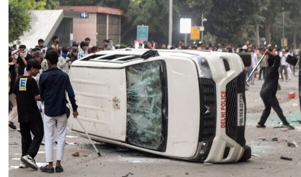 Delhi Sansad Chalo March Violence